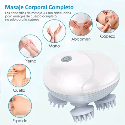 Revitalize your scalp with the 4D electric hair massager