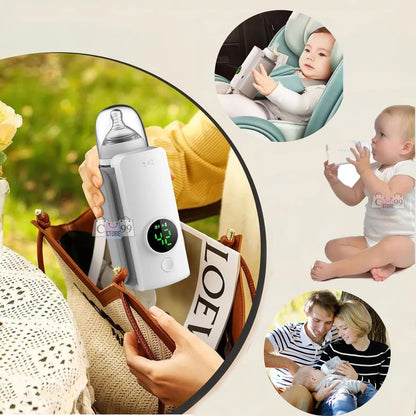 Calienta el tetero de tu bebé donde quieras con el calentador portátil USB