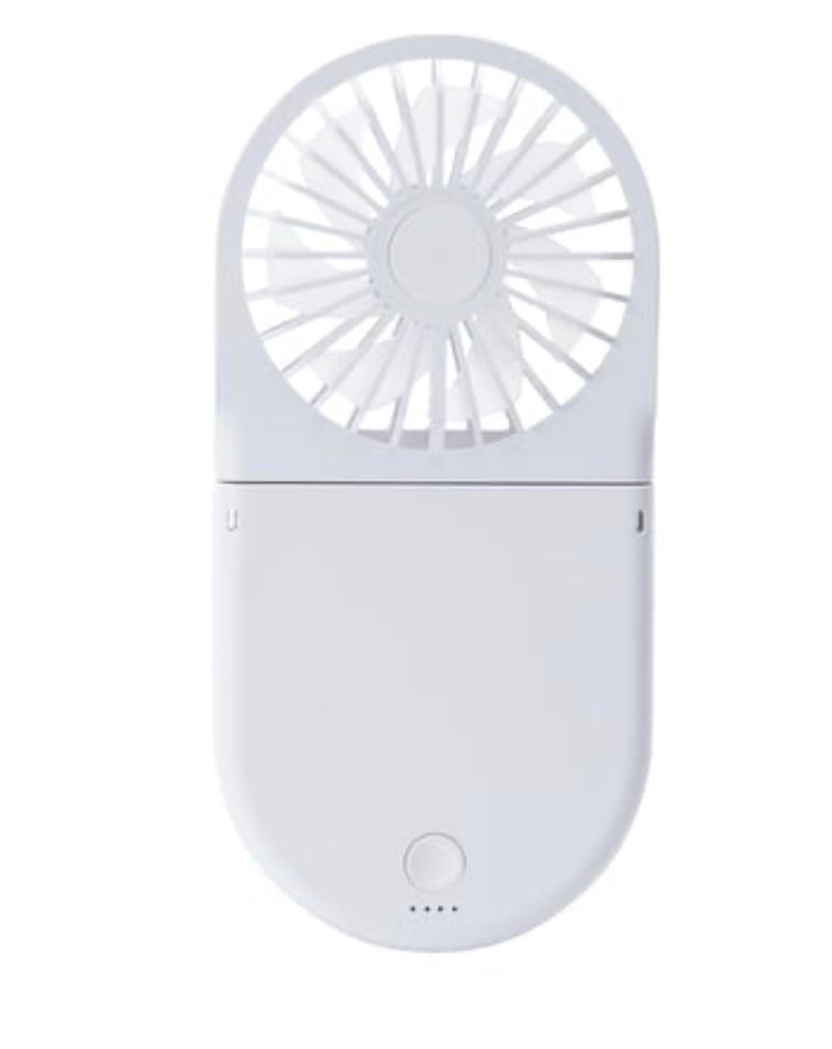 Power Bank y ventilador de mano/ escritorio