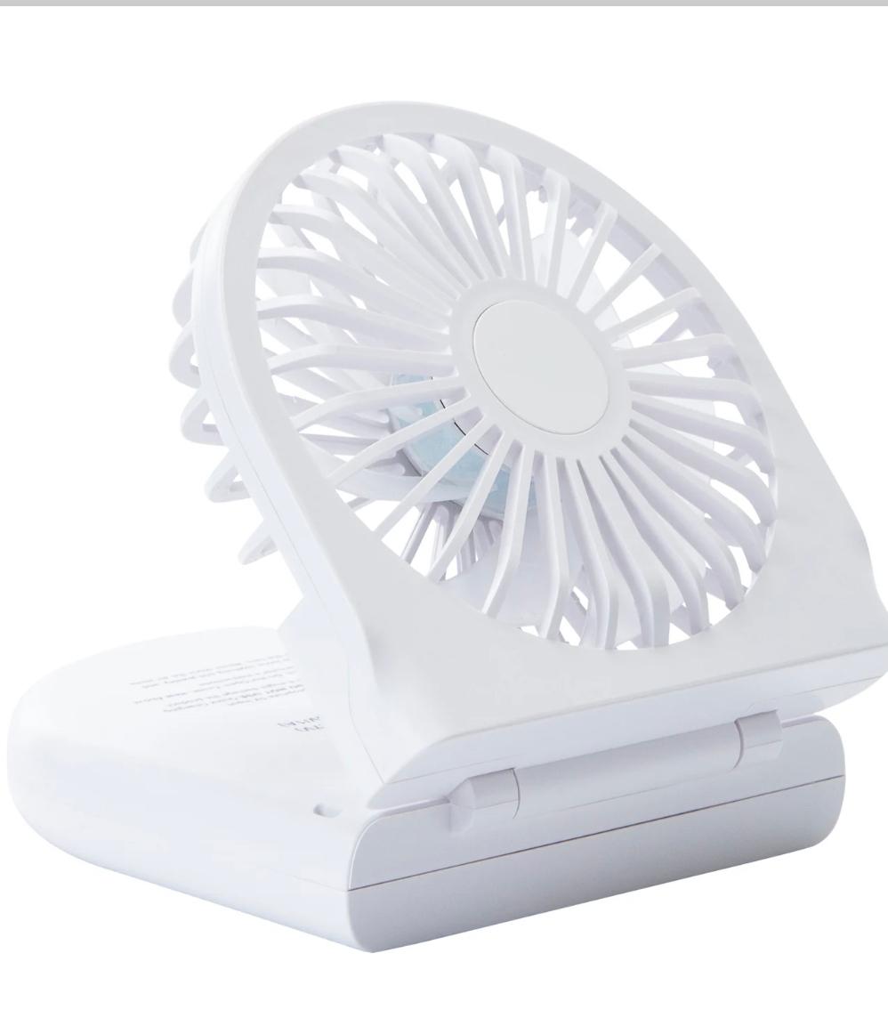 Power Bank y ventilador de mano/ escritorio