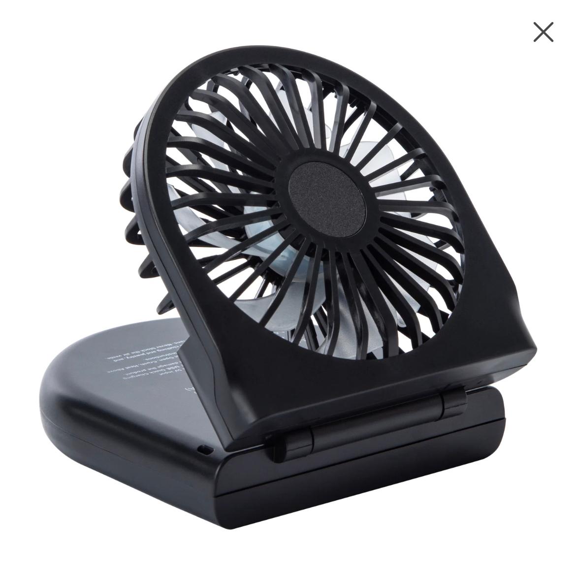 Power Bank y ventilador de mano/ escritorio