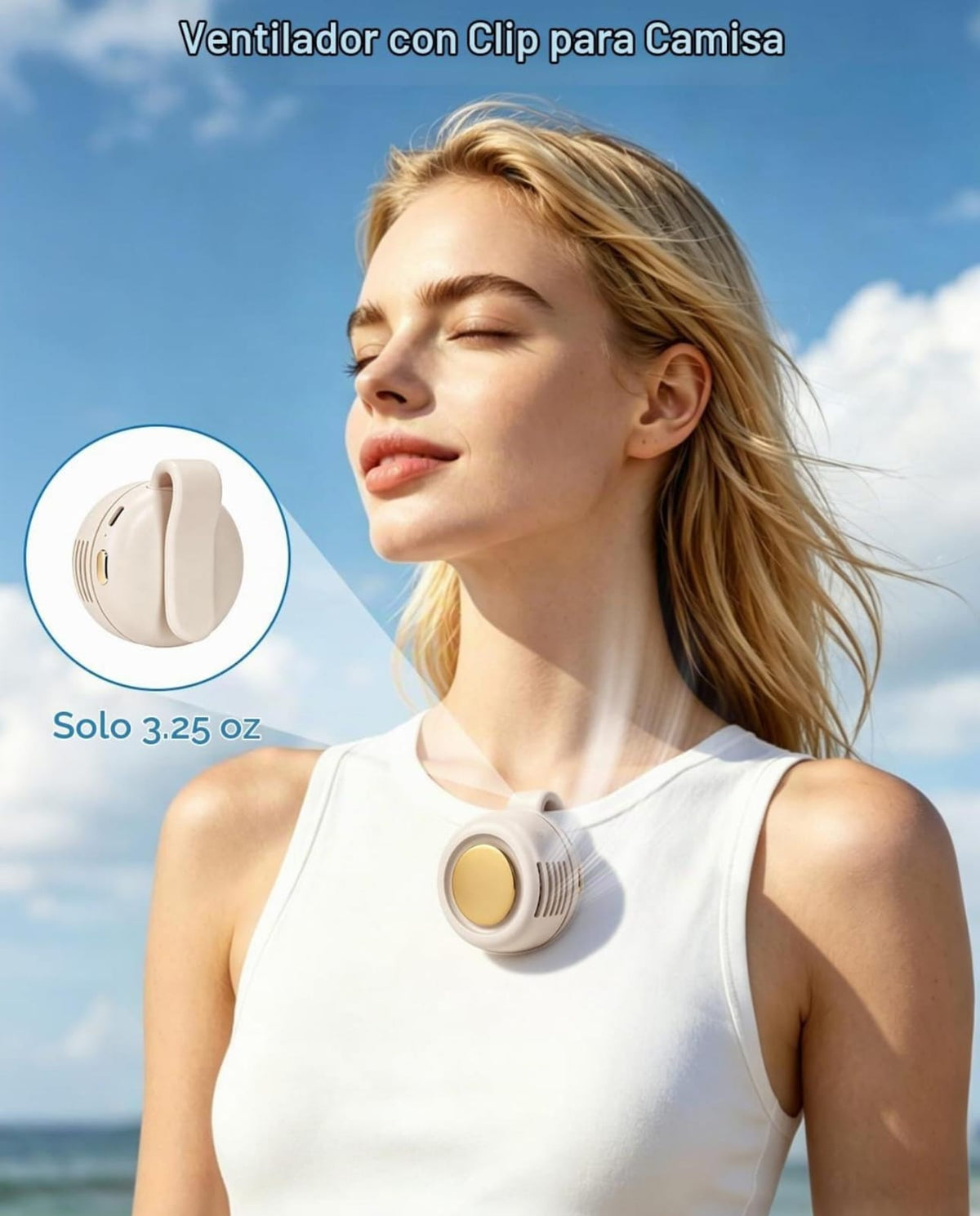 Mini ventilador con Clip