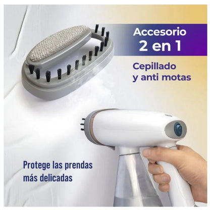Despídete de las arrugas en minutos con la plancha a vapor vertical