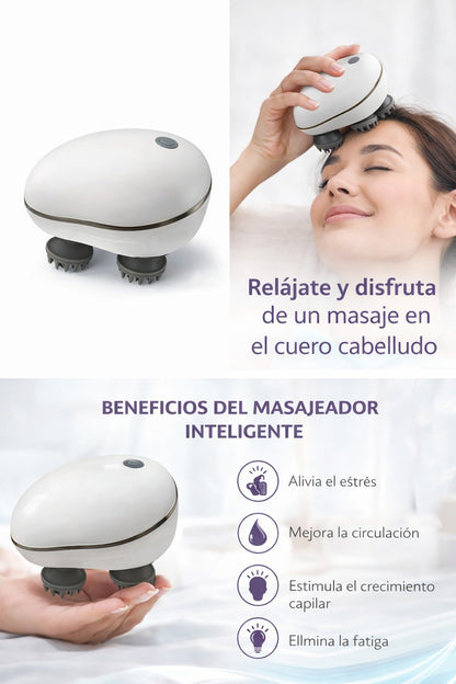 Revitalize your scalp with the 4D electric hair massager